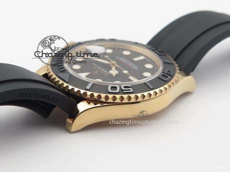 Strap Bezel Extra Strap) 116655 Black Rubber Edition (Free A2836 On 1:1 Noob Ceramic Best Black Yacht-Master 0323